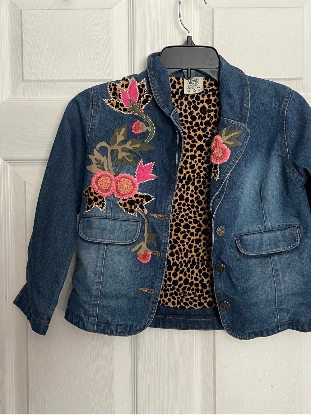 Beetlejuice stylish denim